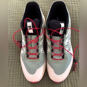 Salomon Pulsar Men's Gray and Green Running Shoes